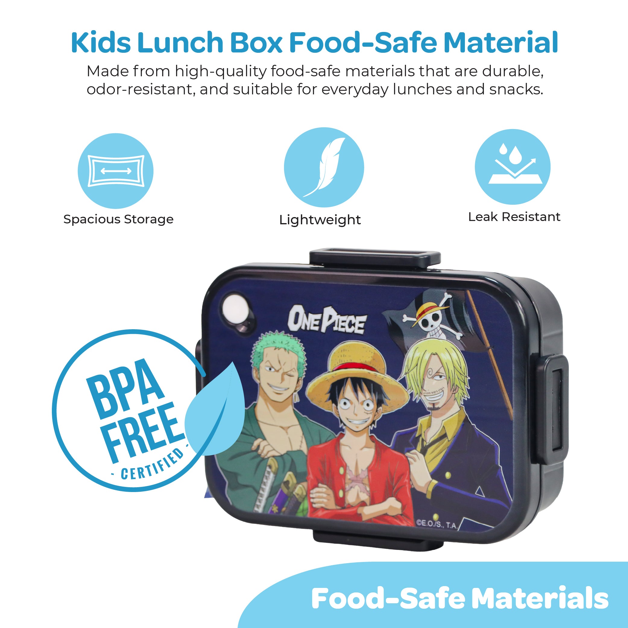 MOON One Piece Kids Lunch Box