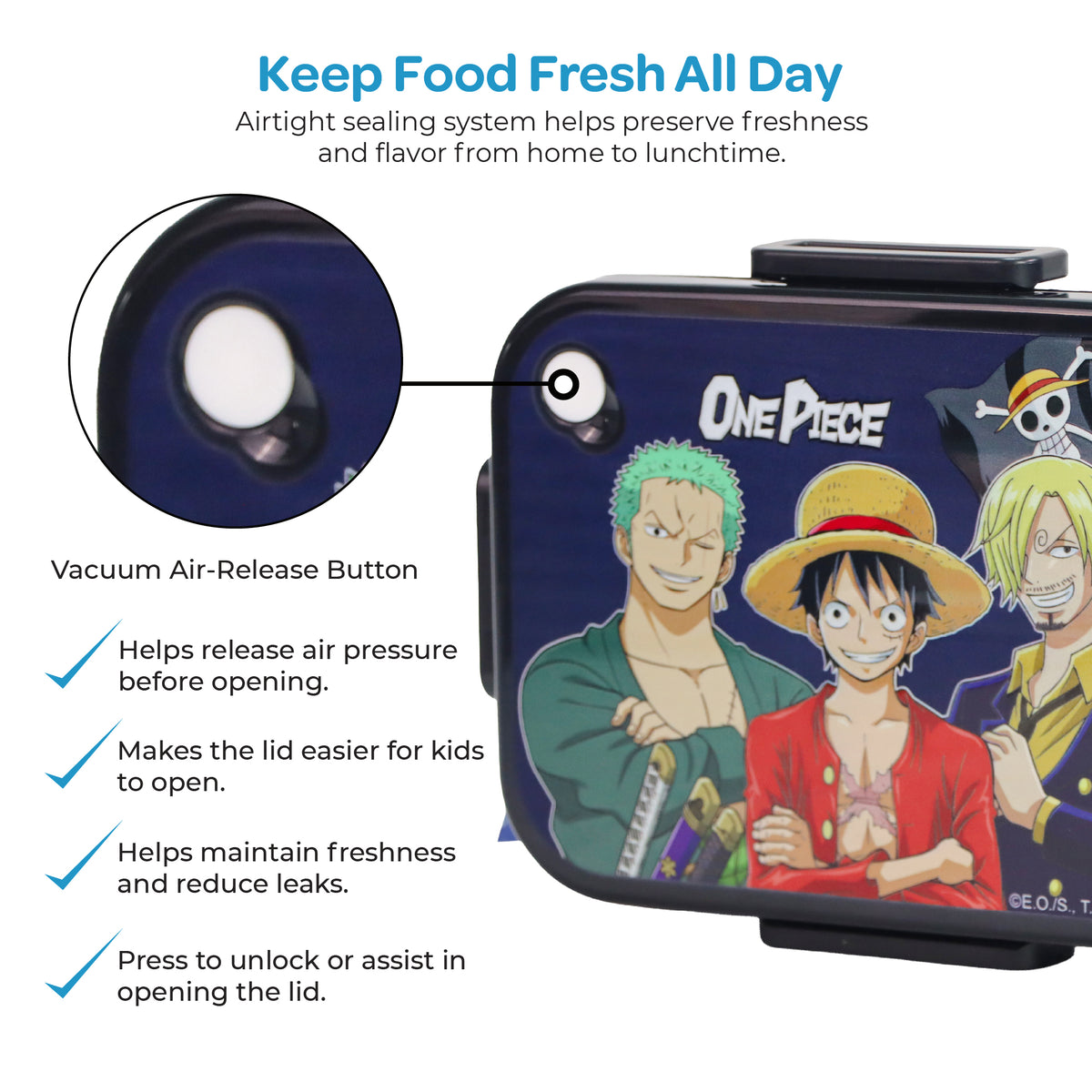 MOON One Piece Kids Lunch Box — The Moon Brand product image