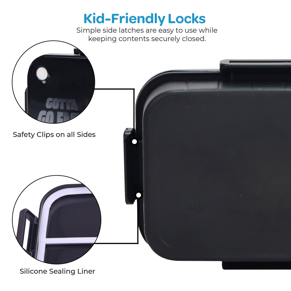 MOON Sonic Kids Lunch Box — The Moon Brand product image