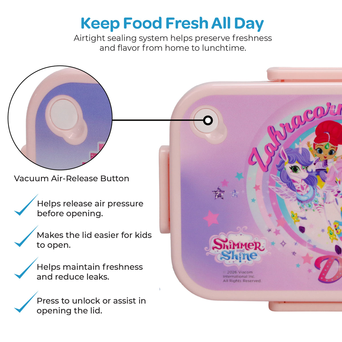 MOON Shimmer and Shine Kids Lunch Box — The Moon Brand product image