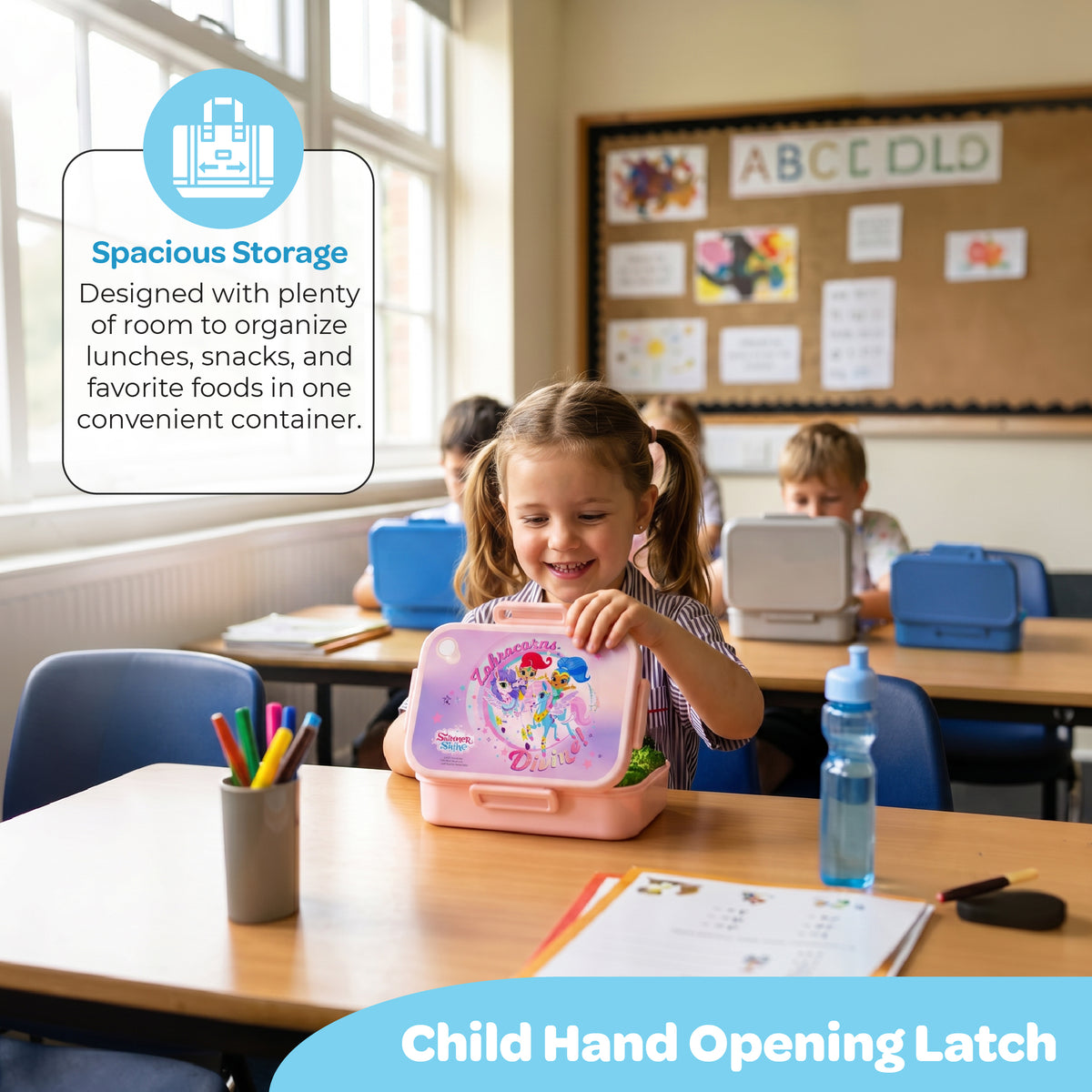 MOON Shimmer and Shine Kids Lunch Box — The Moon Brand product image