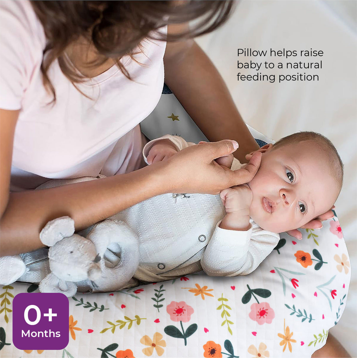 MOON Portable Nursing Breast Feeding Baby Support Pillow Cushion — The Moon Brand product image