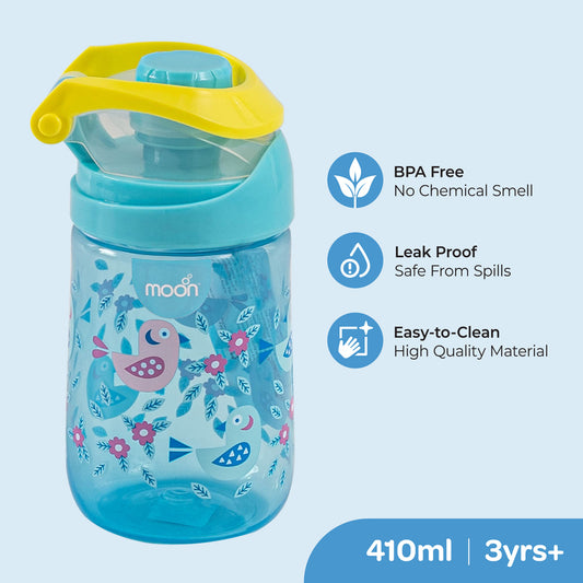 MOON Kids Water Bottle
79x79x159mm
410ml / 14oz-Purple