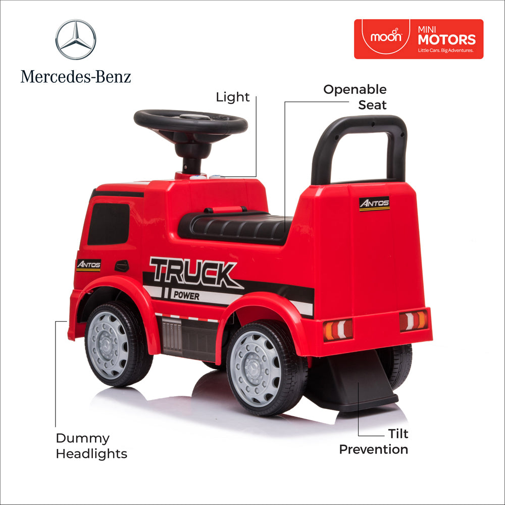 MOON Mercedes Benz Truck Licensed- -Red