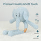 MOON Handcrafted Crochet  Toy with Cuddle Ring-Elephant