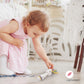MOON Handcrafted Crochet Knitted Loop Rattle Toy -Pony