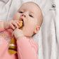 MOON Handcrafted Crochet Knitted Loop Rattle Toy-Lion