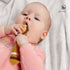 MOON Handcrafted Crochet Knitted Loop Rattle Toy-Lion
