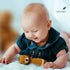MOON Handcrafted Crochet Knitted Loop Rattle Toy-Lion