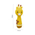 MOON Handcrafted Crochet Knitted Loop Rattle Toy-Giraffe
