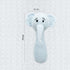 MOON Handcrafted Crochet Knitted Loop Rattle Toy-Elephant