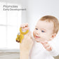 MOON Handcrafted Crochet Ring Rattle Toy-Giraffe