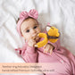 MOON Handcrafted Crochet Ring Rattle Toy-Lion