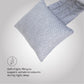 MOON  Bamboo Multi-Position Pregnancy Pillow - Grey