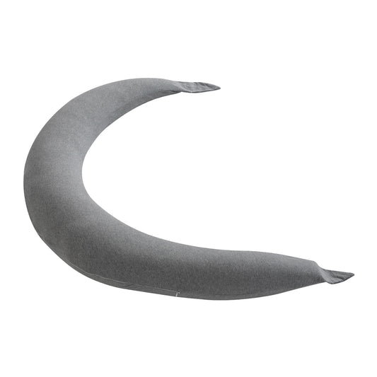 MOON Organic Cresent Maternity Pillow - Light Grey