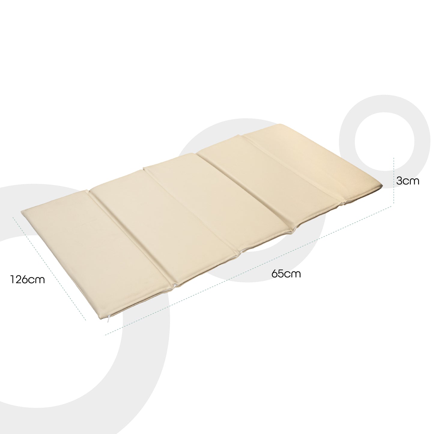 MOON  5 FOLD DAYCARE MATTRESS