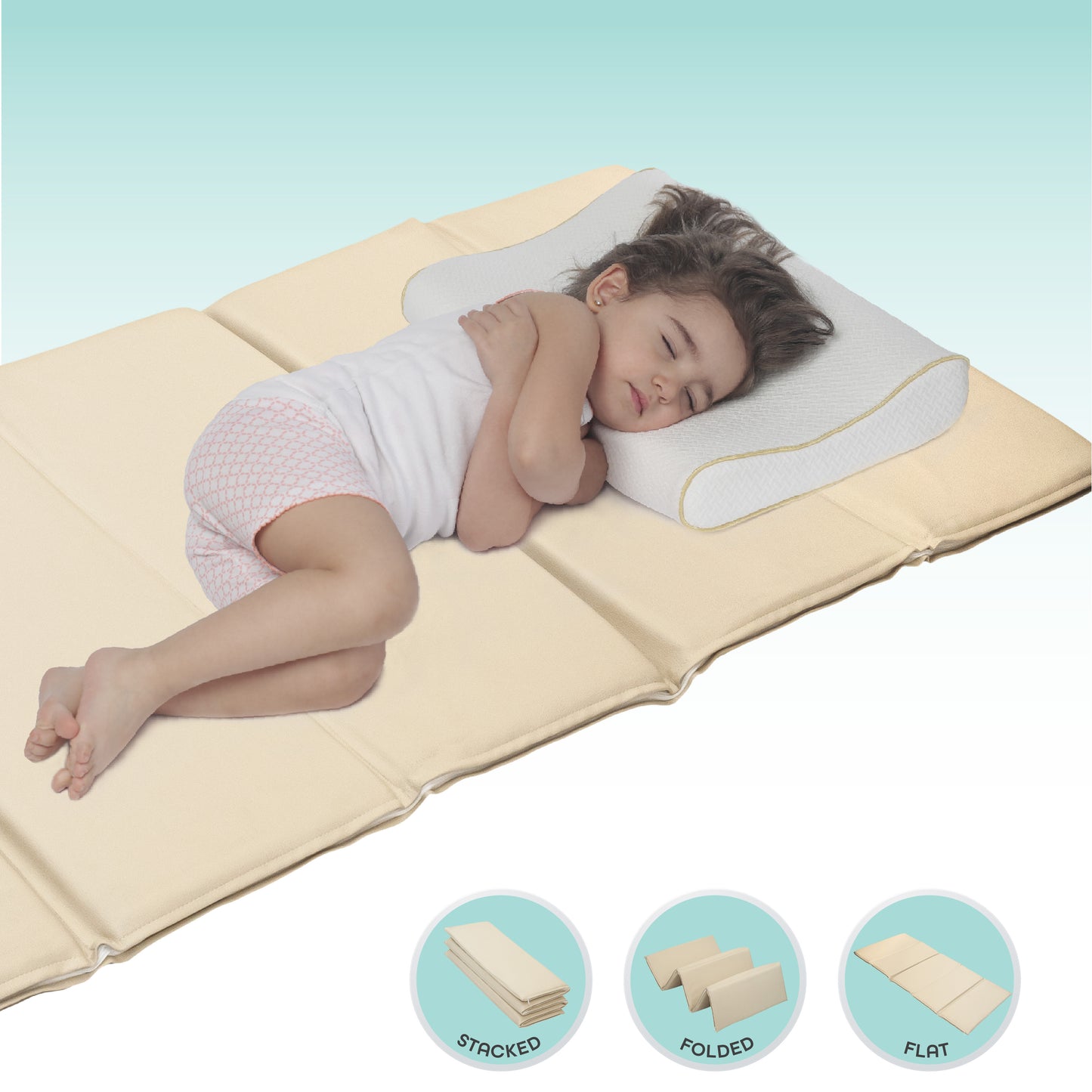 MOON  5 FOLD DAYCARE MATTRESS