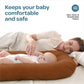 Moon baby lounger(0-3m) 85*45cm - Green