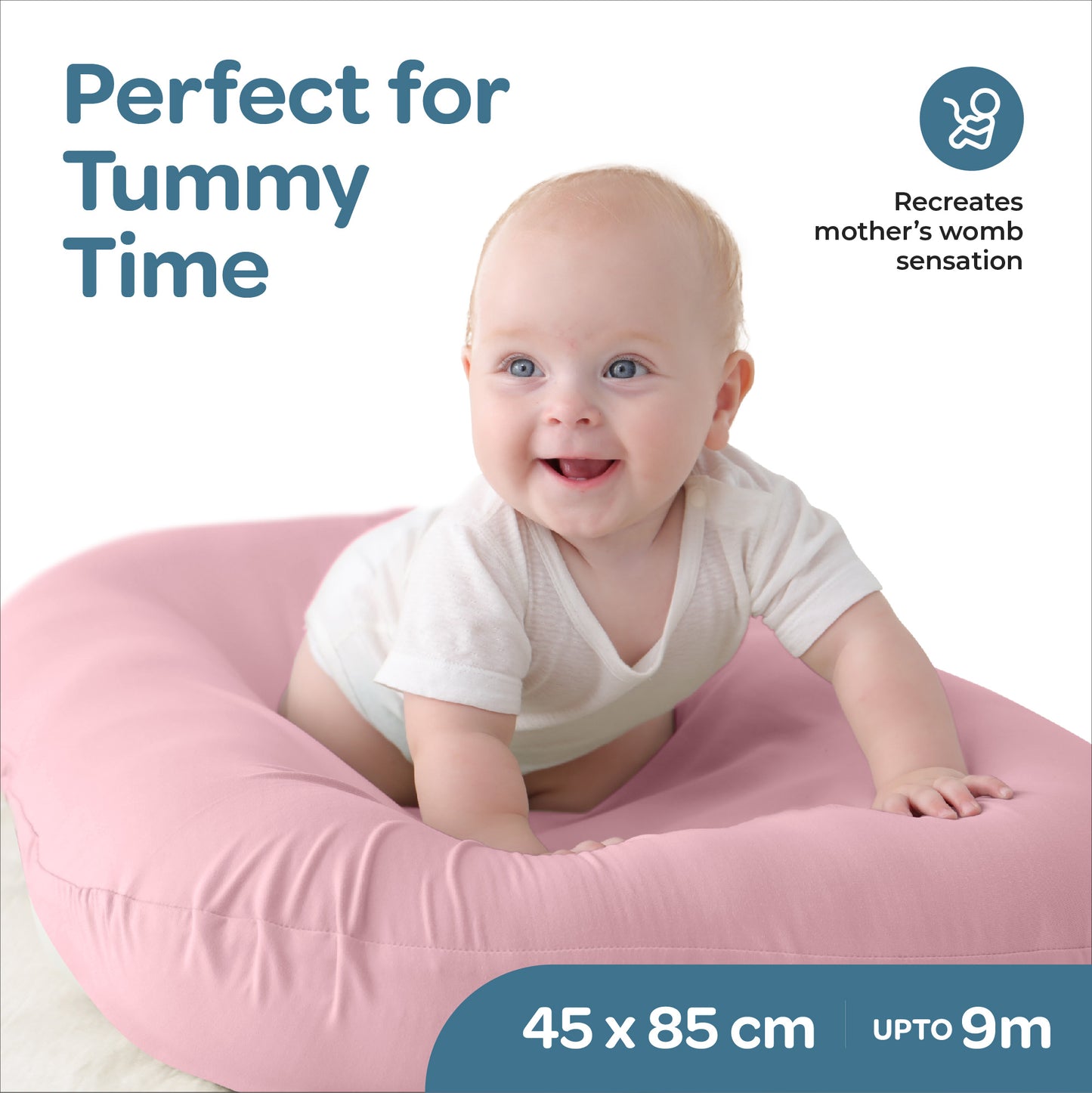 Moon baby lounger(0-3m) 85*45cm - Green