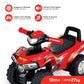 MOON Blaze Quad Bike - Red