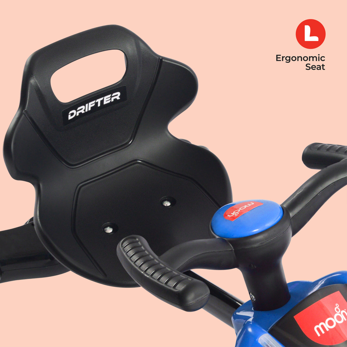 MOON Drift car - Red/Blue — The Moon Brand product image