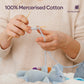 MOON Handcrafted Crochet  Toy with  Ring & Clip Hanger-Elephant
