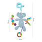 MOON Handcrafted Crochet  Toy with  Ring & Clip Hanger-Elephant