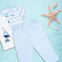 Top & Pants Set Blue