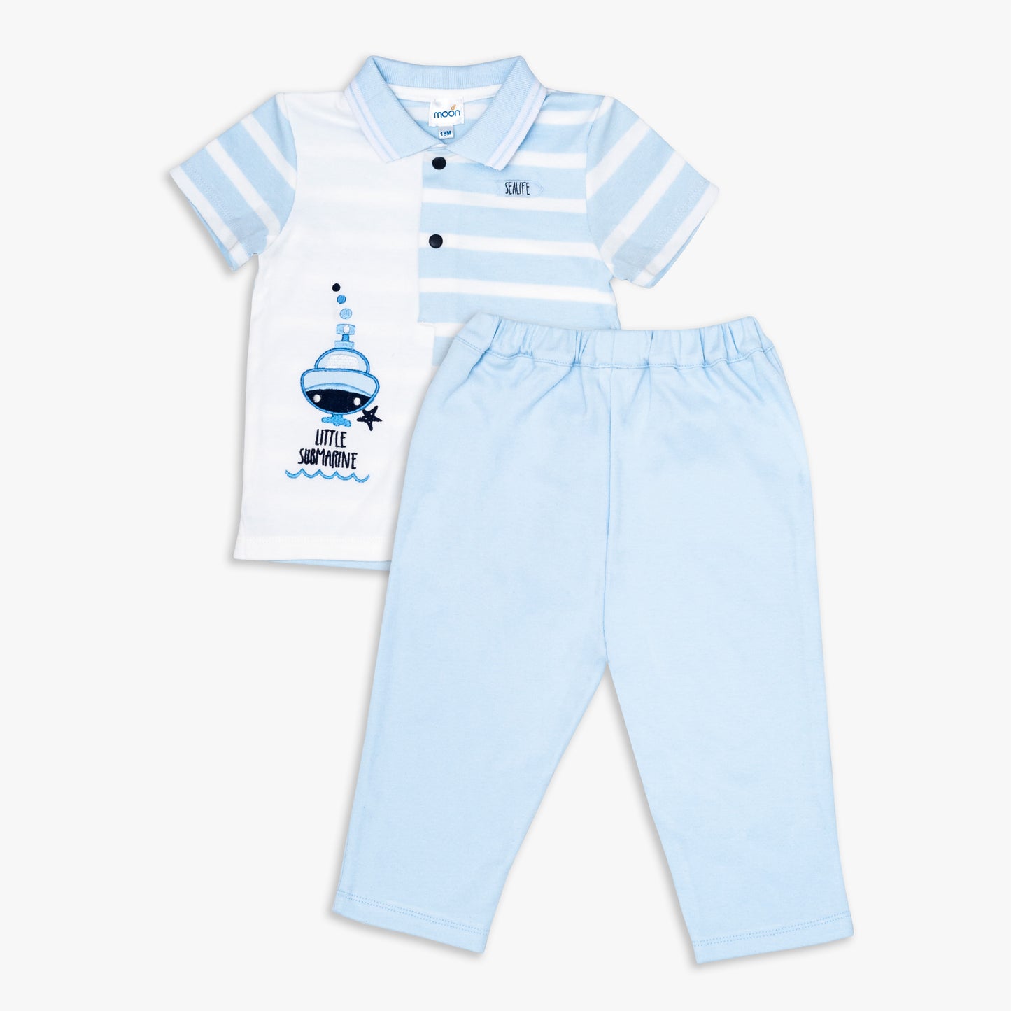 Top & Pants Set Blue