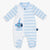 Cotton Sleepsuit Blue