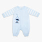 Sleepsuit Cap & Bib Set Blue