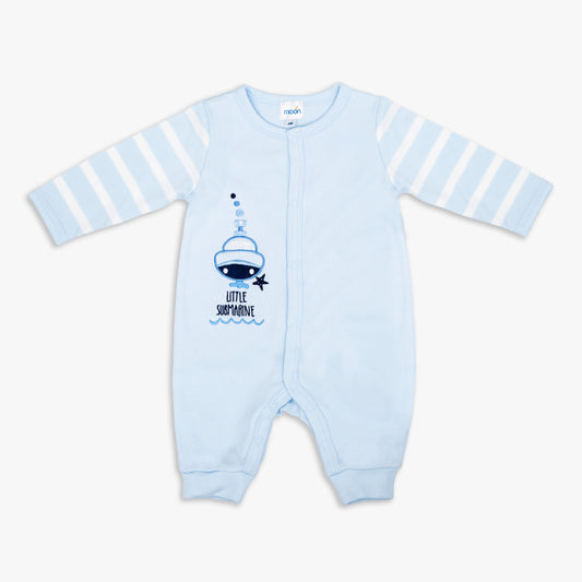 Sleepsuit Cap & Bib Set Blue