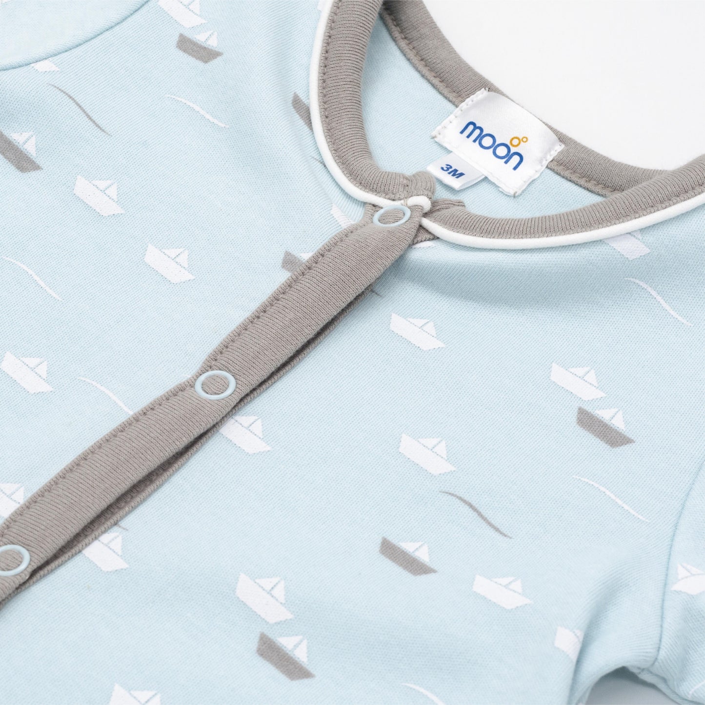 Sleepsuit Cap & Bib Set Teal