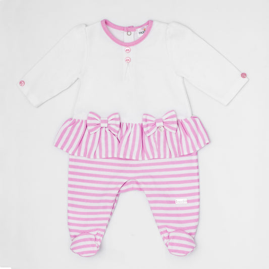 Cotton Sleepsuit Pink