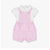 Dungaree & Top Set Pink