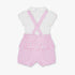 Dungaree & Top Set Pink