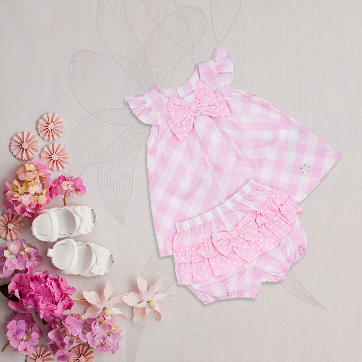 Dress & Bloomer Pink