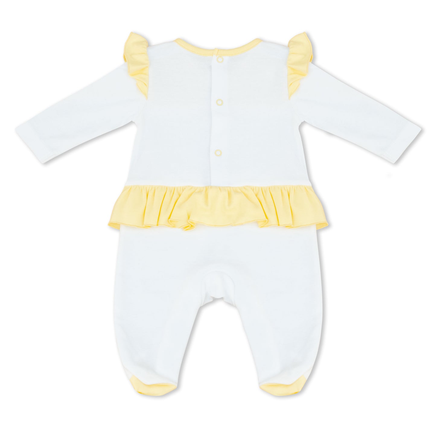 Cotton Sleepsuit Yellow