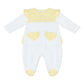 Cotton Sleepsuit Yellow