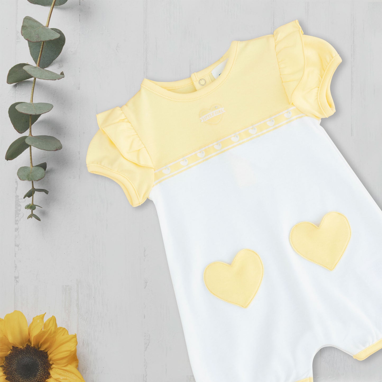 MOON Romper -Yellow