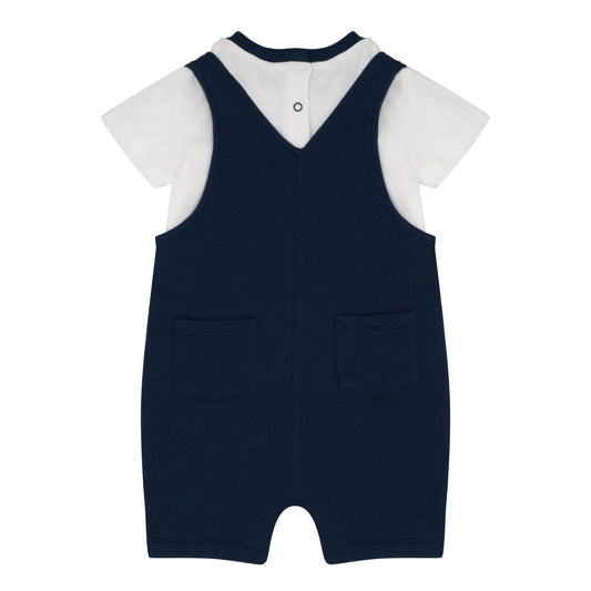 Dungaree & Top Set Navy