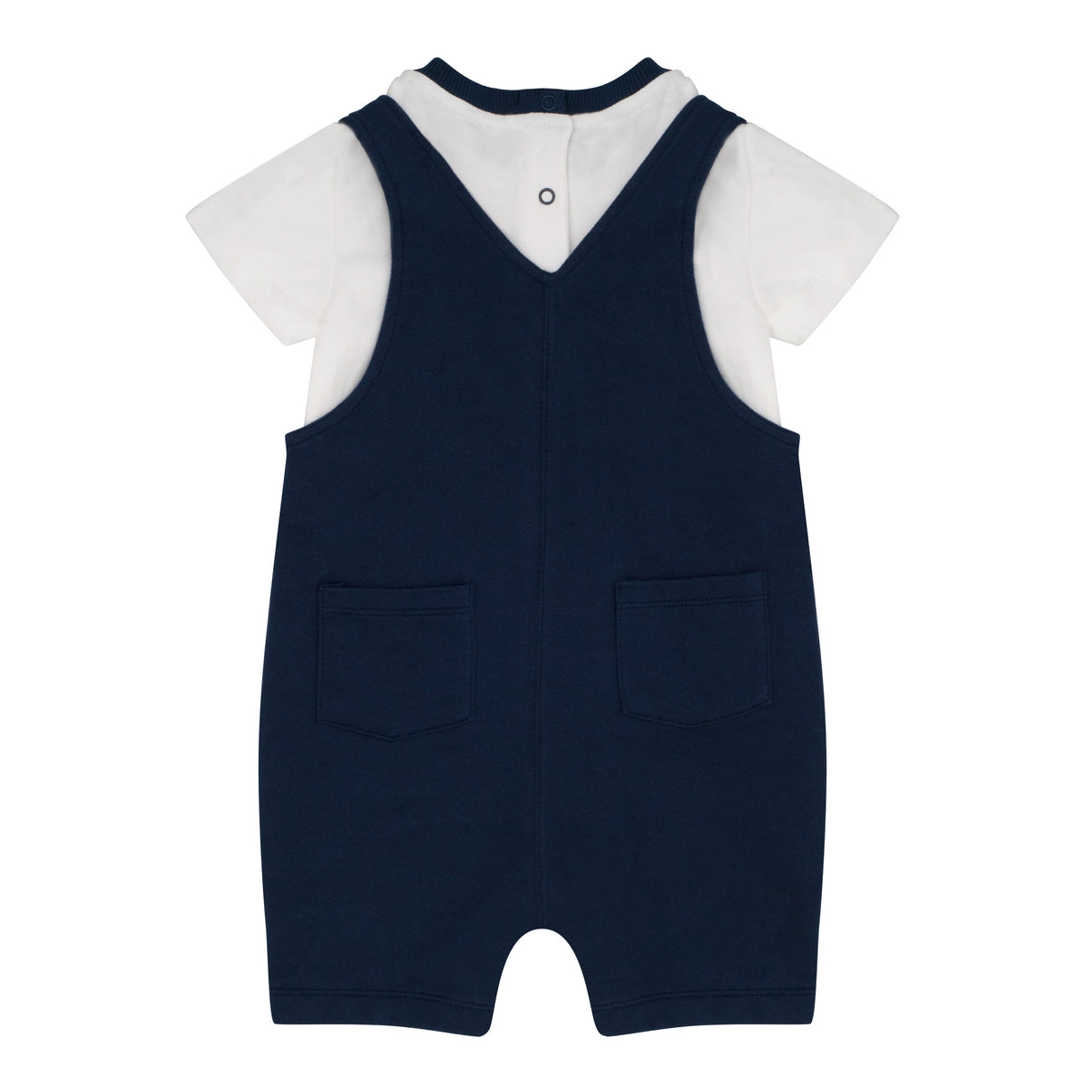 Dungaree & Top Set Navy - The Moon Brand™