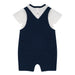 Dungaree & Top Set Navy