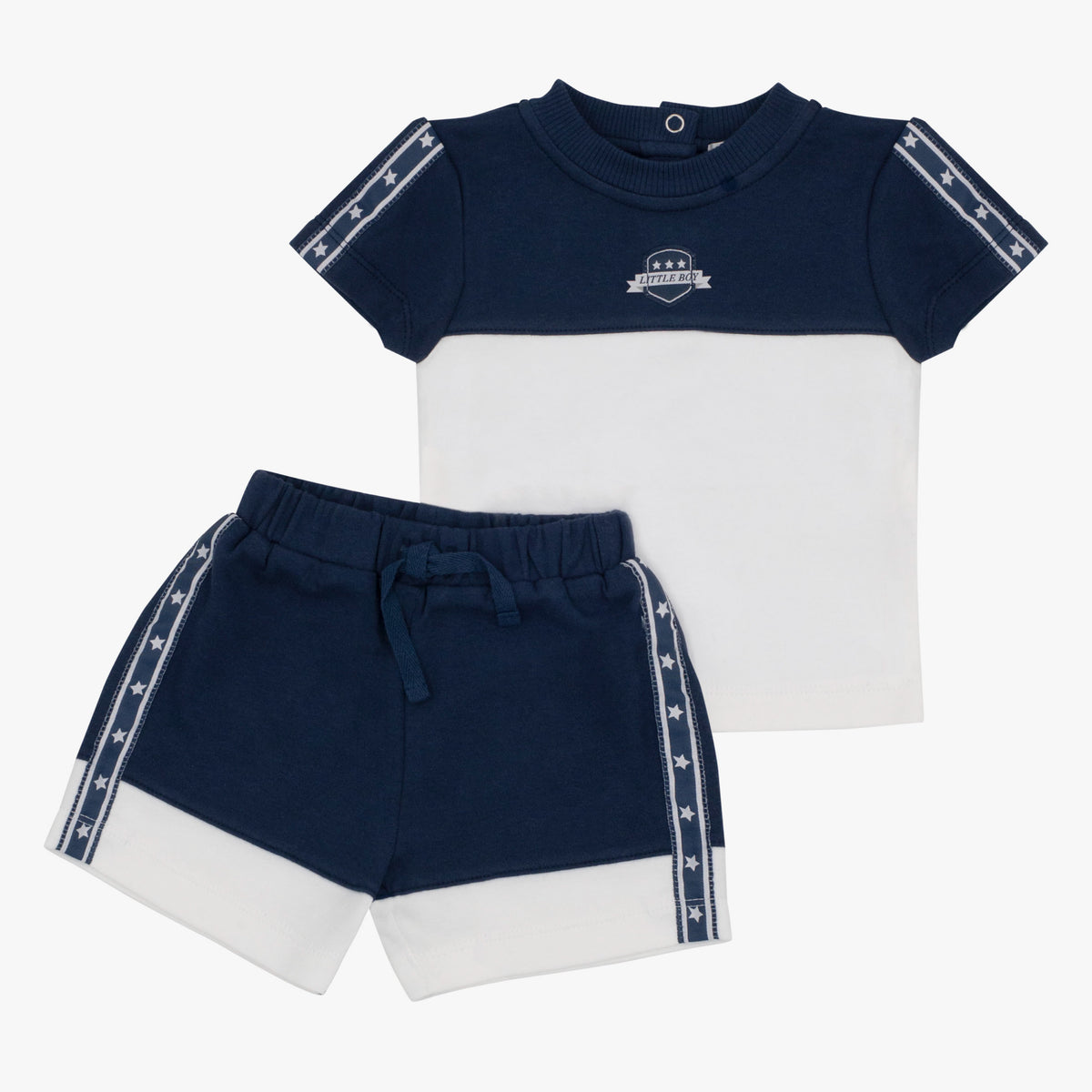 Top & Shorts Set Navy - The Moon Brand™