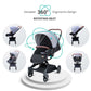 Ultimate Baby Travel Bundle Riche Stroller & Gyro pro