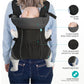MOON Chirpy Playmat - Jungle friends and KaryGo 2 in 1 Baby Carrier in Black bundle