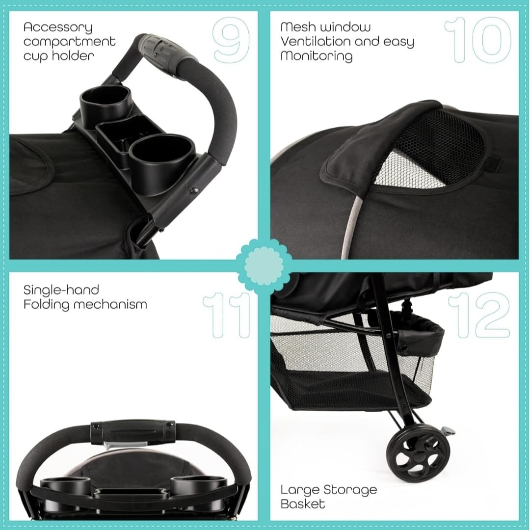 Urban Baby Stroller & Walker Bundle